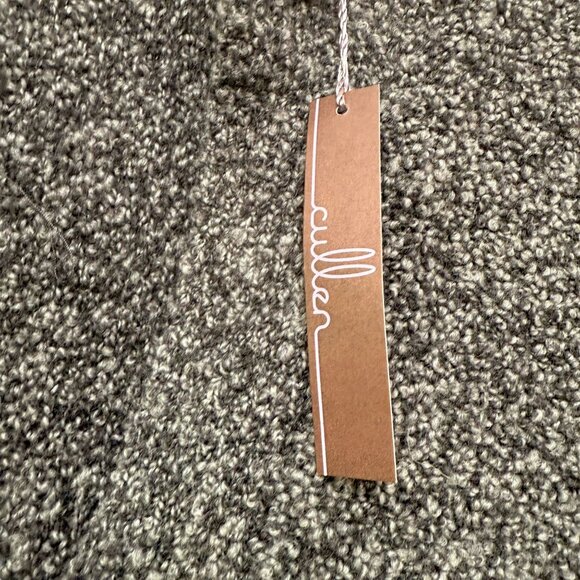 Cullen Brand Cardigan Wool Cashmere Blend Medium Womens Sweater Gray Boucle NWT - Picture 9 of 11